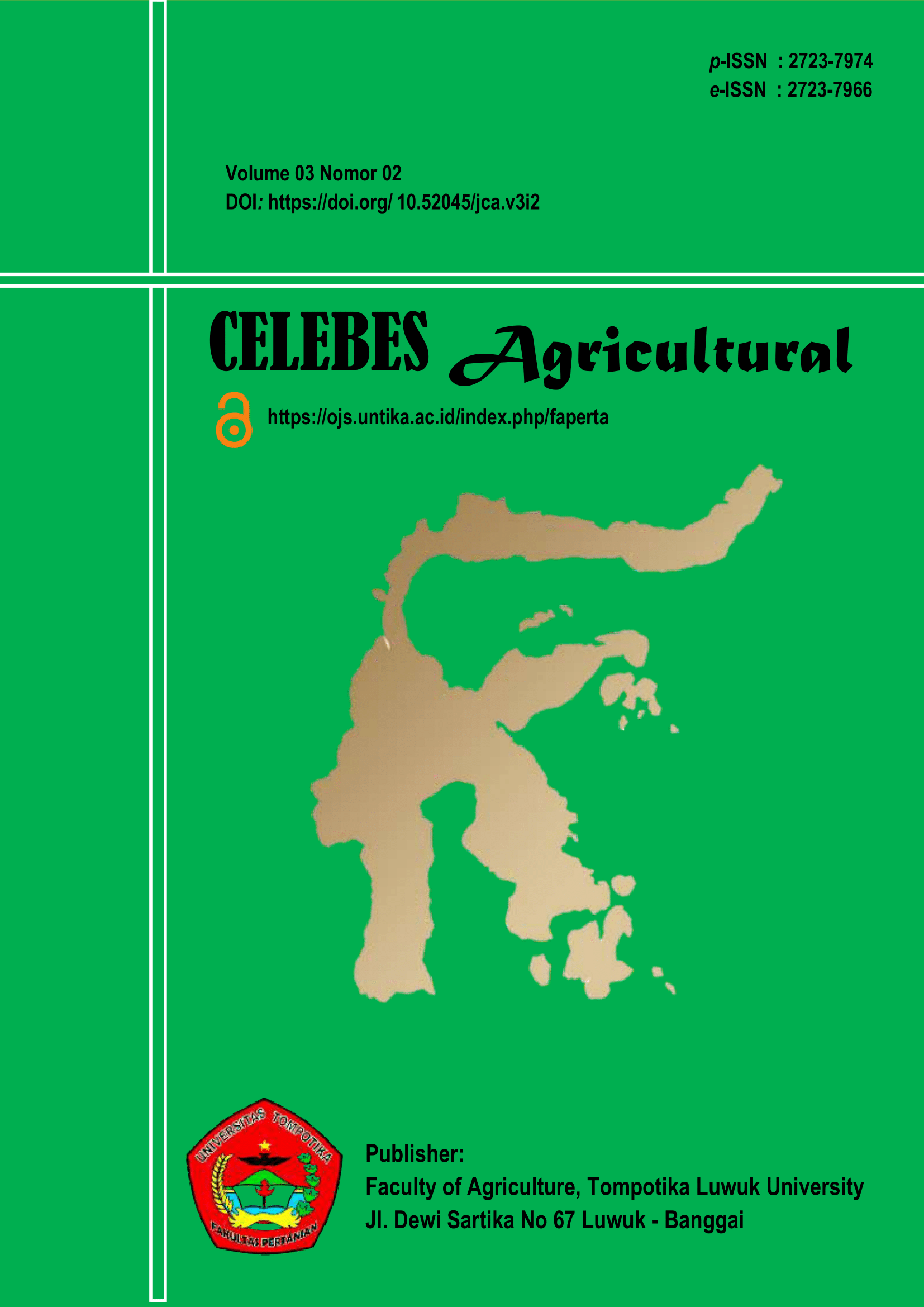 					View Vol. 3 No. 2 (2023): CELEBES Agricultural
				